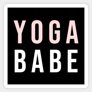 Yoga Babe Magnet